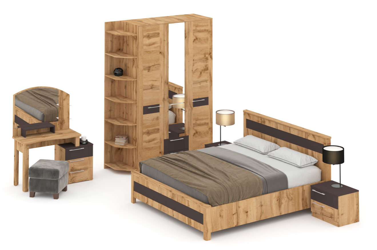 Мебель для спальни TIARA - композиция 2